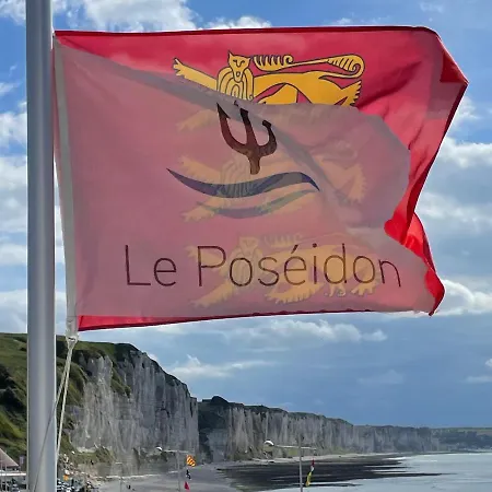 Le Poseidon, Gite Exceptionnel Face A La Mer Avec Spa, Terrasse, 4 Chambres Un Vrai Coup De Coeur Fécamp Exterior foto