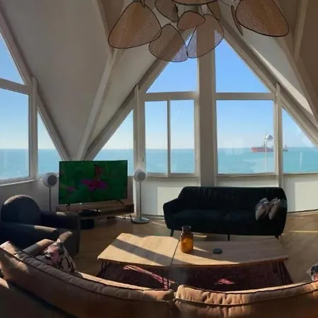 Le Poseidon, Gite Exceptionnel Face A La Mer Avec Spa, Terrasse, 4 Chambres Un Vrai Coup De Coeur Fécamp Exterior foto